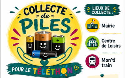 Téléthon – recyclage piles
