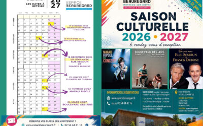 Espace Beauregard programmation 2026-2027