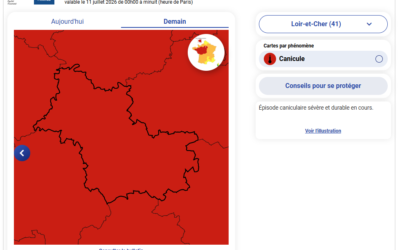 Vigilance canicule — Rouge